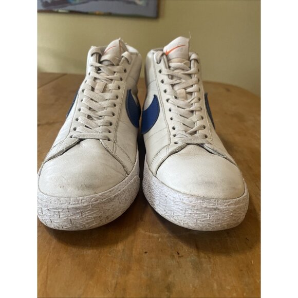 SALE NIKE SB BLAZER MID ISO VARSITY ROYAL BLUE WHITE DH6970 100 MENS Sz 8 - Picture 2 of 12